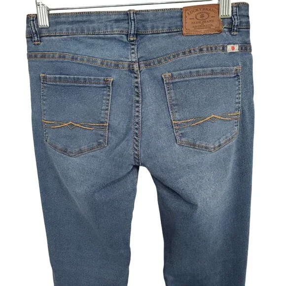 Lucky Brand Girls 14 Zoe Jegging Denim Jeans Skinny Low Rise Stretch Legging - Picture 5 of 15